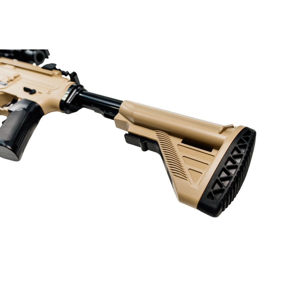 Автомат HK416 на орбизах, аккумуляторный, песочный