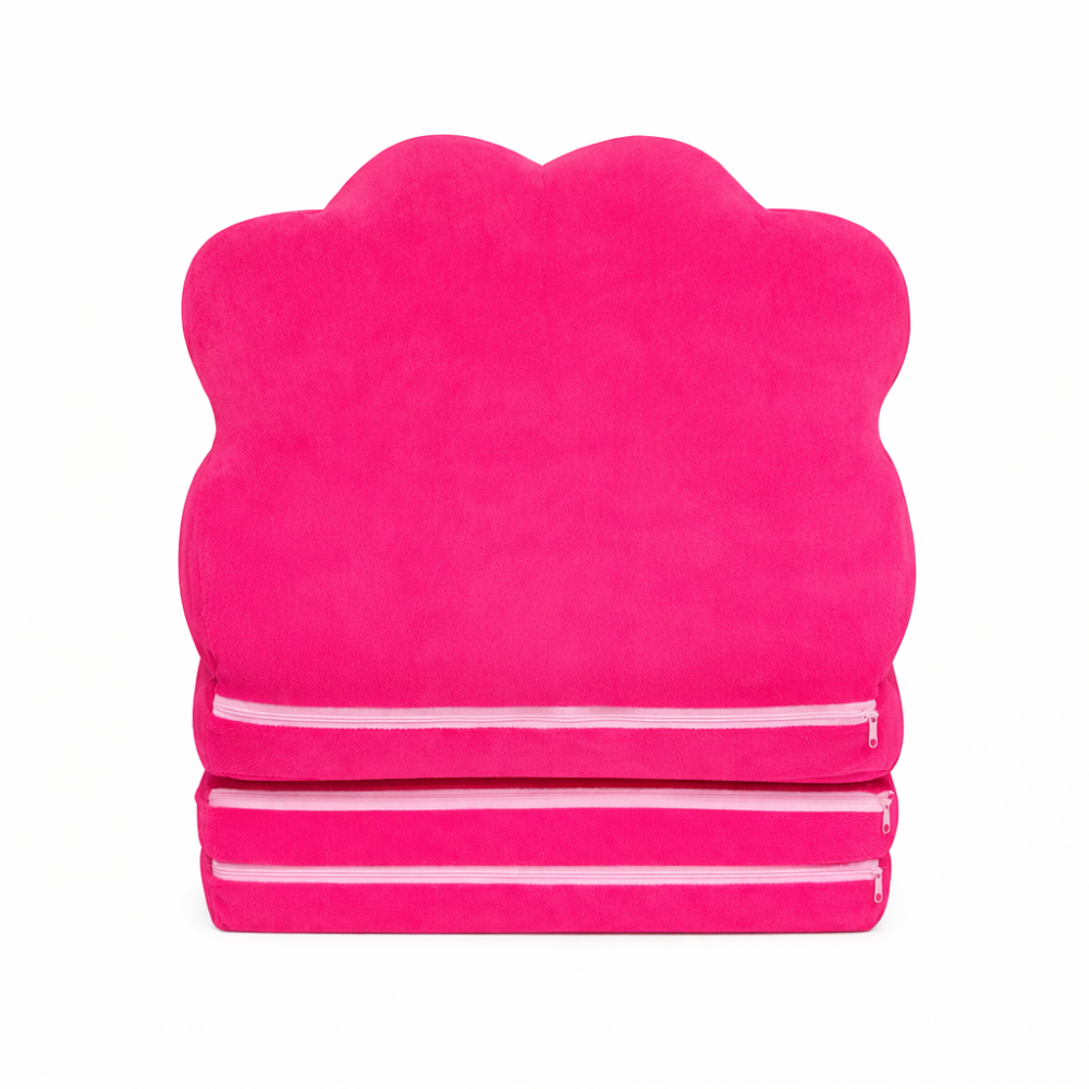 Fotoliu-transformer moale pliabil pentru copii în formă de Lăbuță Roșie