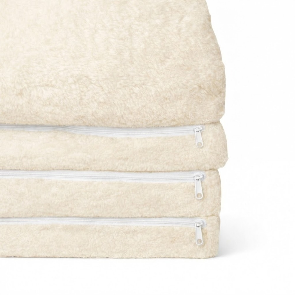 Fotoliu-transformer moale pliabil pentru copii în formă de Oiță