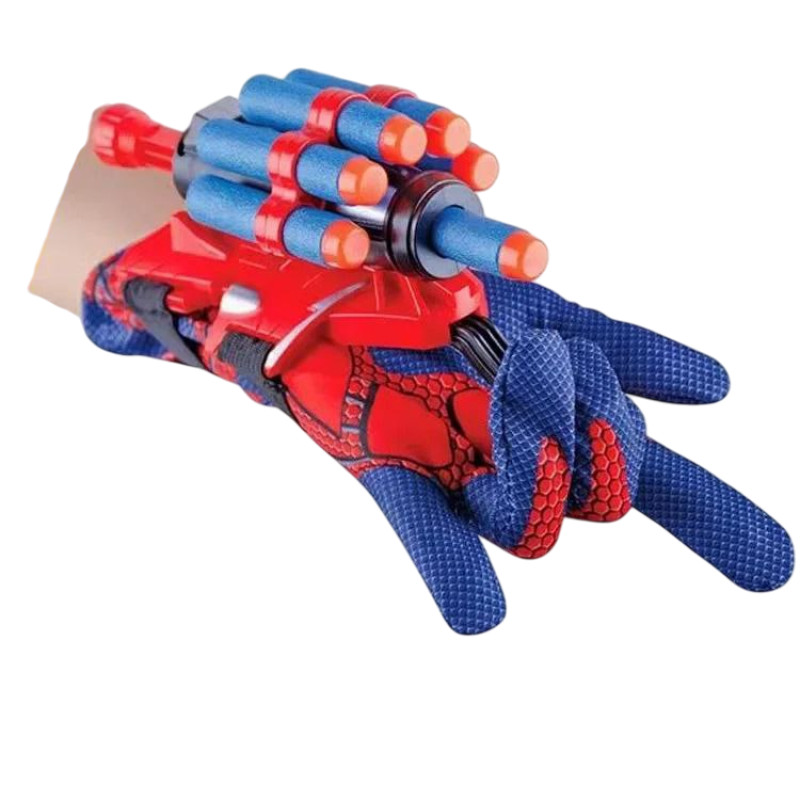 Перчатка Человека Паука с механизмом стрельбы