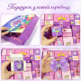 Адвент календарь для девочки с украшениями и аксессуарами единорог 24 сюрприза