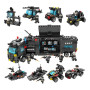 Полицейский двигательный конструктор 3в1, 903 деталей