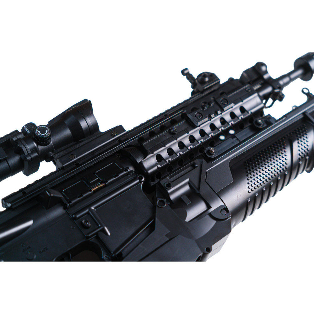 Автомат HK416 на орбизах, аккумуляторный, чёрный