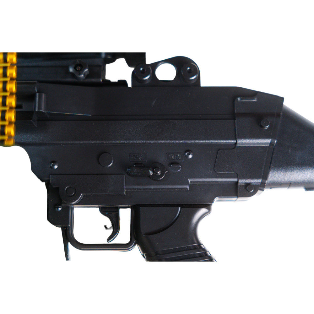 Пулемет M249 на орбизах, аккумуляторный, чёрный