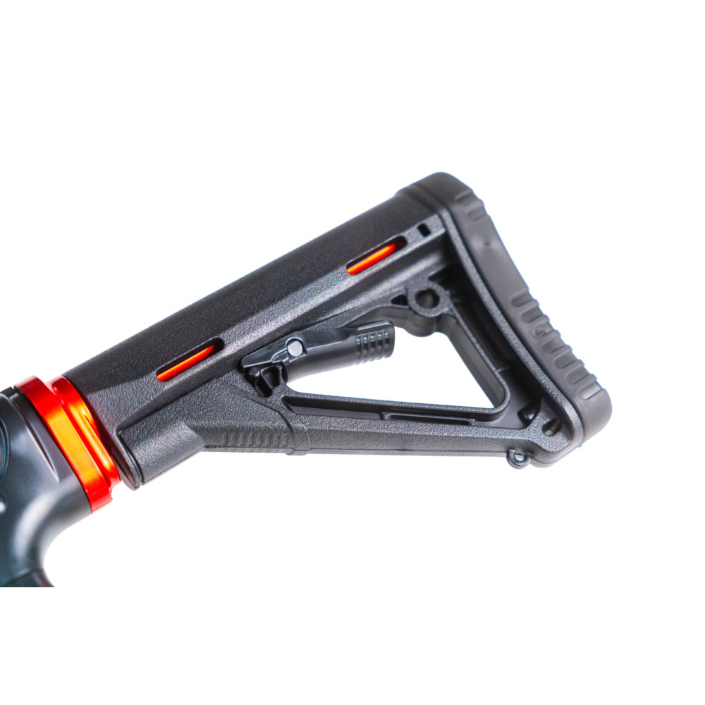 Автомат M4A1 на орбизах, аккумуляторный, красно-черный