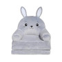 Fotoliu-șezlong de pluș pentru copii în formă de Iepuraș
