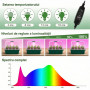 Mini seră pentru copii pentru răsaduri cu iluminare LED și cronometru